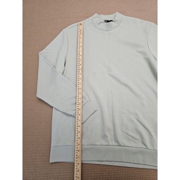 Zara Half Zip Pullover Sweater Sweatshirt Mens Size Large - Picture 8 of 13